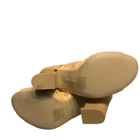 Call It Spring Perforated Lace Up Booties - Picture 9 of 9